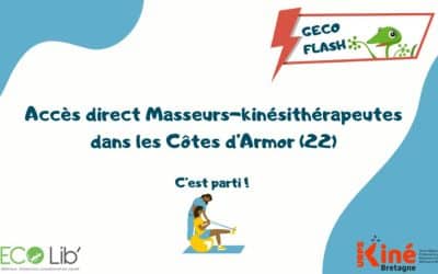 Côtes d’Armor (22) – Accès direct Masseurs-Kinésithérapeutes : c’est parti !